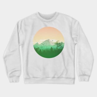 Green Adventurer Crewneck Sweatshirt